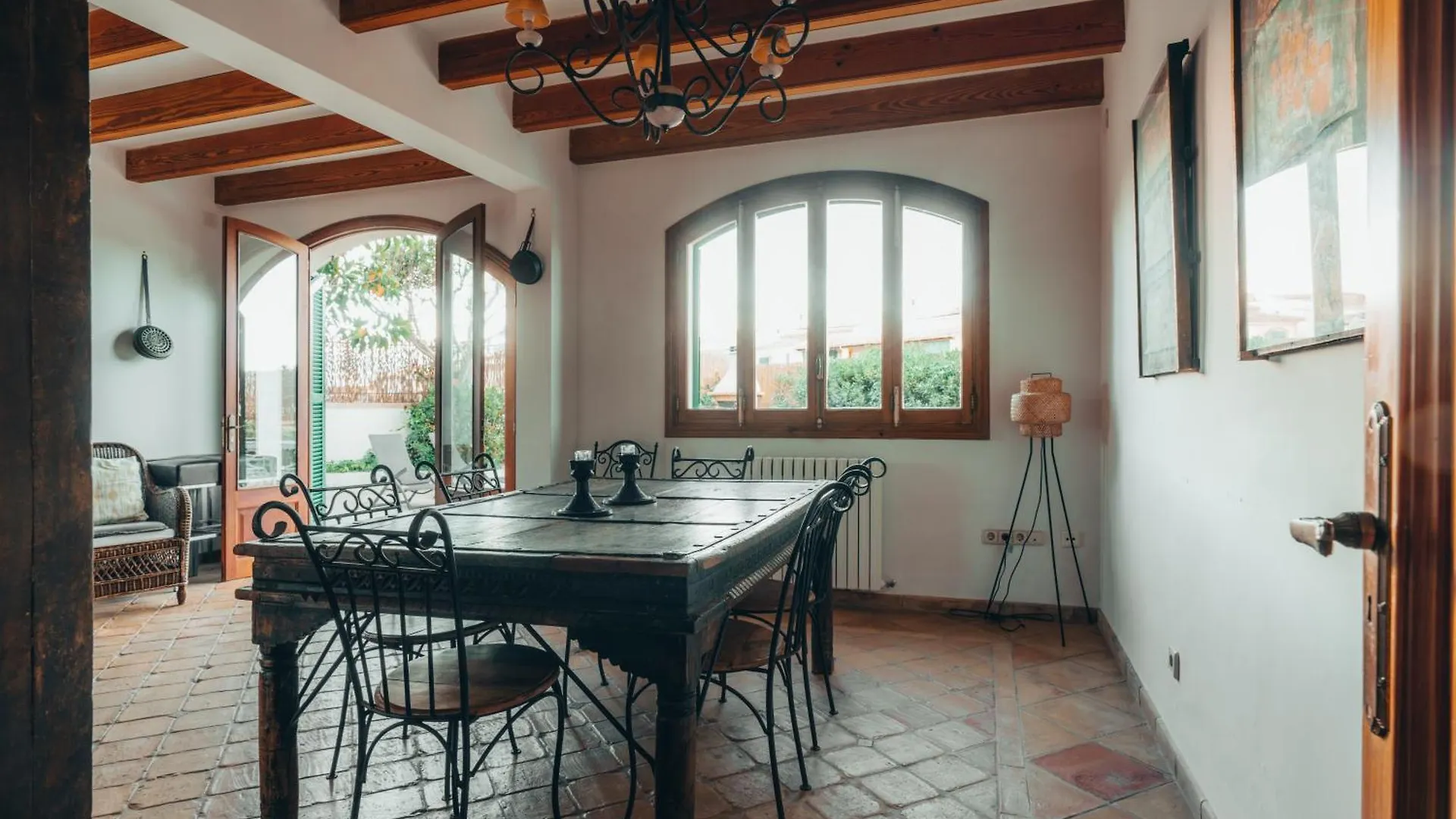 Apartmán Traumhafte Finca Auf Mallorca Mit Pool 1A Lage Direkt Am Meer Bei Es Trenc Bootstouren Auf Anfrage Moeglich Sa Ràpita