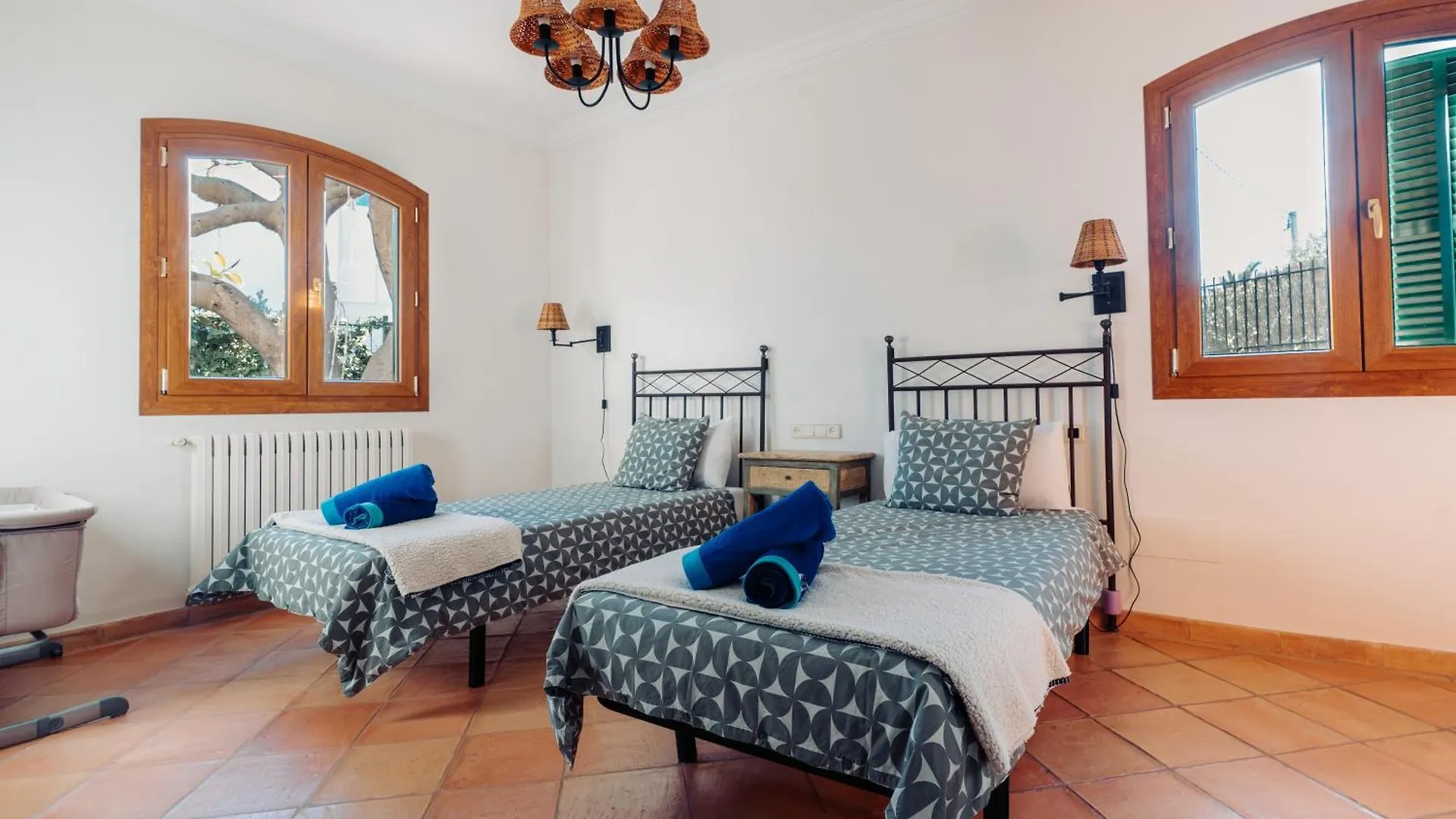 Apartmán Traumhafte Finca Auf Mallorca Mit Pool 1A Lage Direkt Am Meer Bei Es Trenc Bootstouren Auf Anfrage Moeglich Sa Ràpita Španělsko